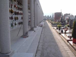 Cimitero di Gorlago dopo